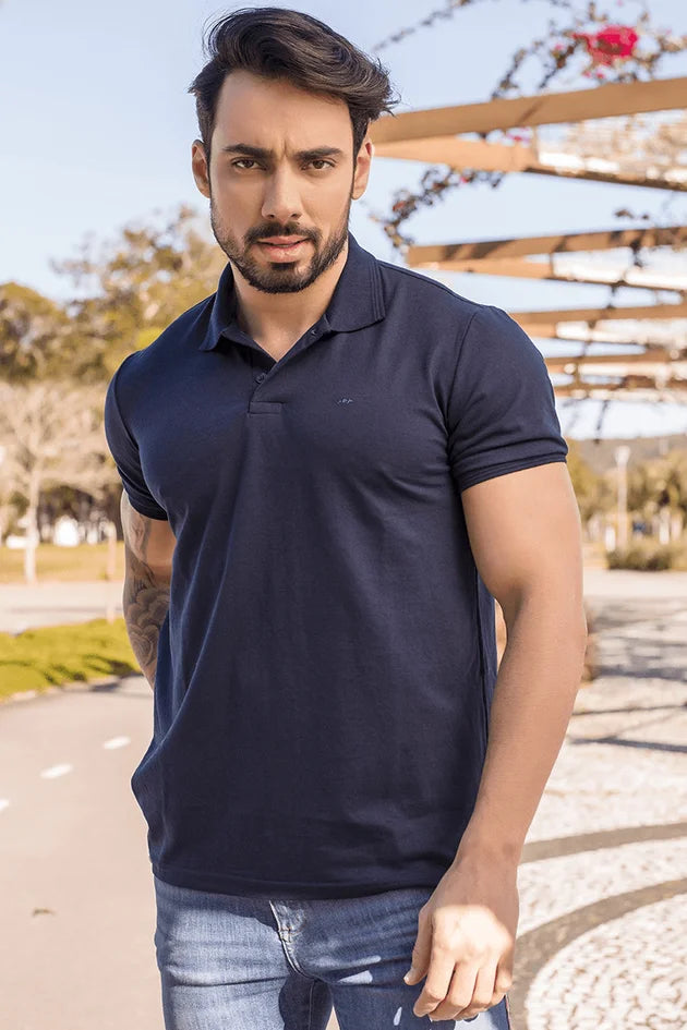 Kit 2 Camisa Polo Masculina Premium