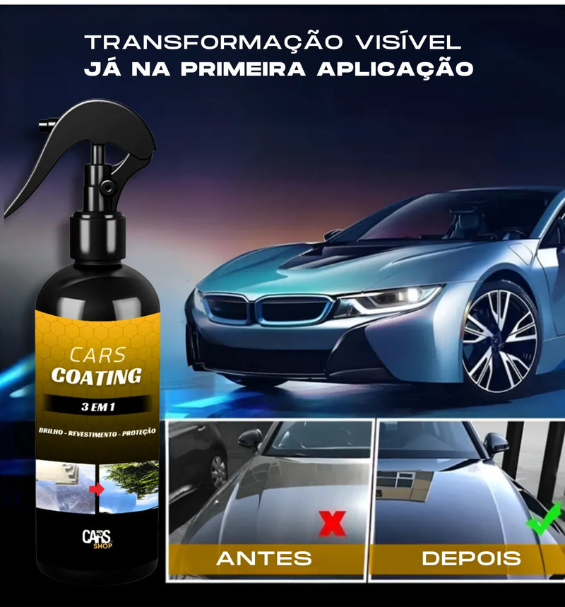 Spray 3 em 1 de Renovação e Impermeabilização Cerâmica - Cars Shop™